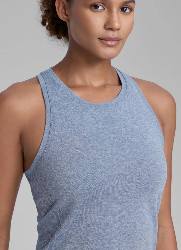 Seamless Crewneck Racerback Tank
