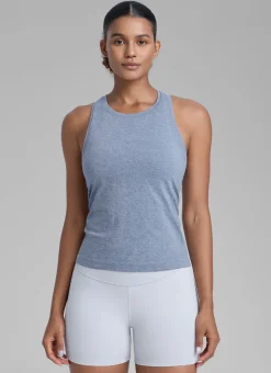 Seamless Crewneck Racerback Tank