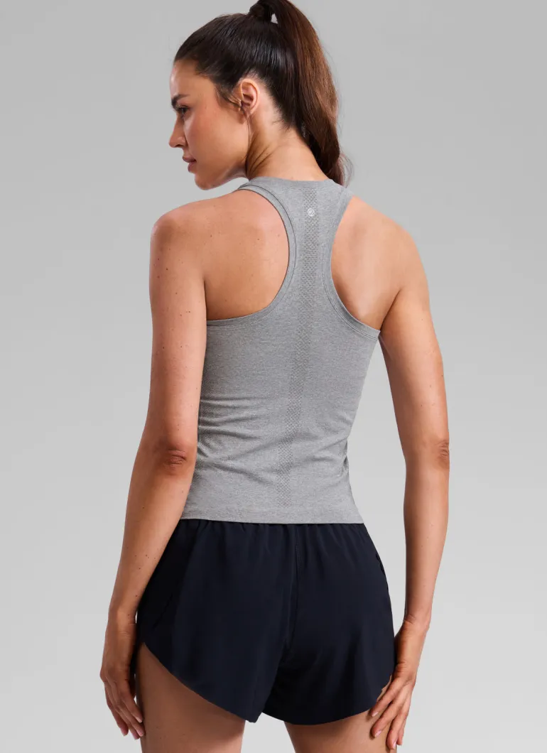 Seamless Crewneck Racerback Tank