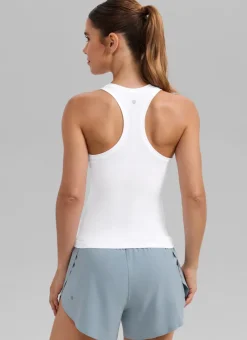 Seamless Crewneck Racerback Tank