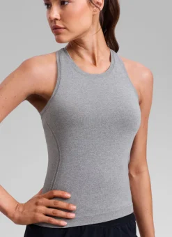 Seamless Crewneck Racerback Tank