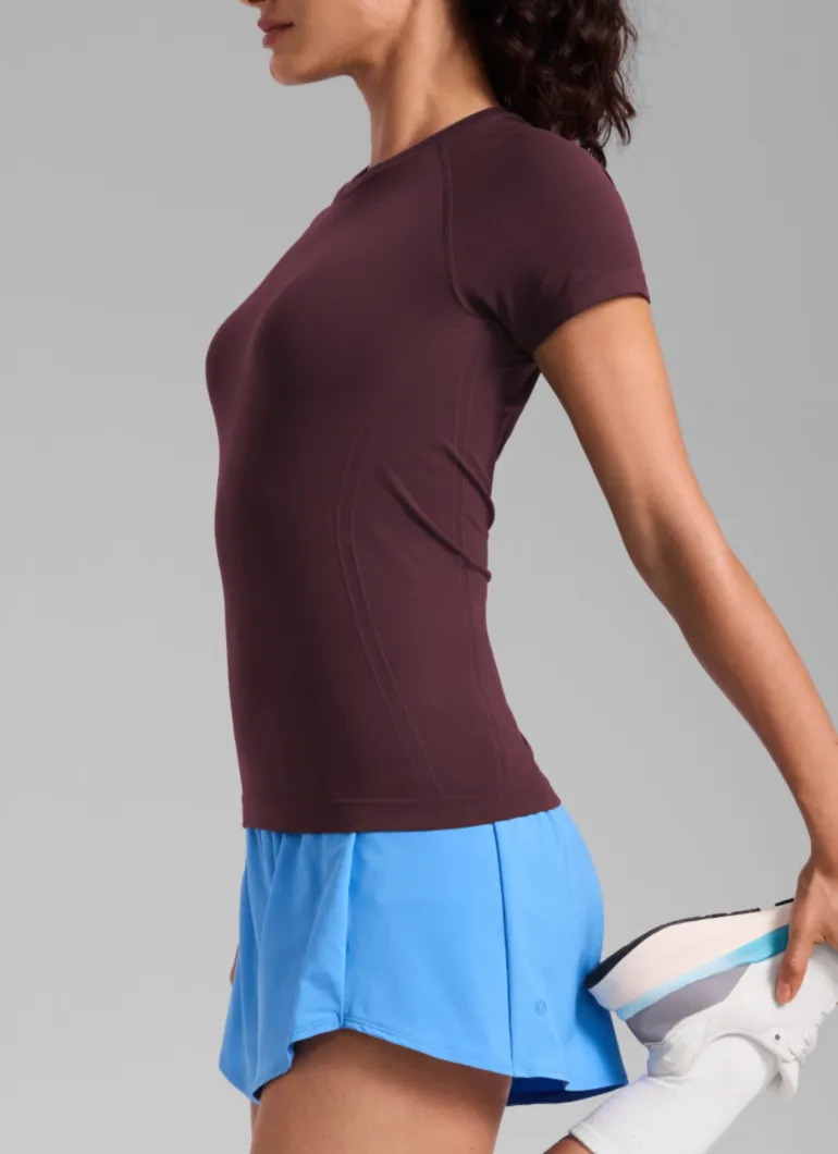 Seamless Hip Length Short Sleeve