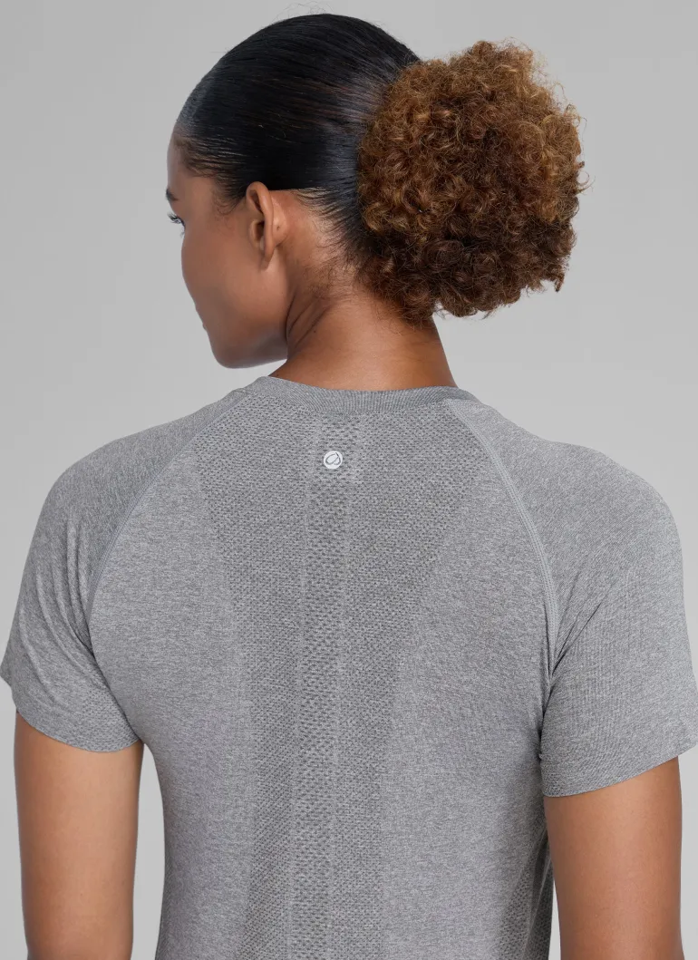 Seamless Hip Length Short Sleeve