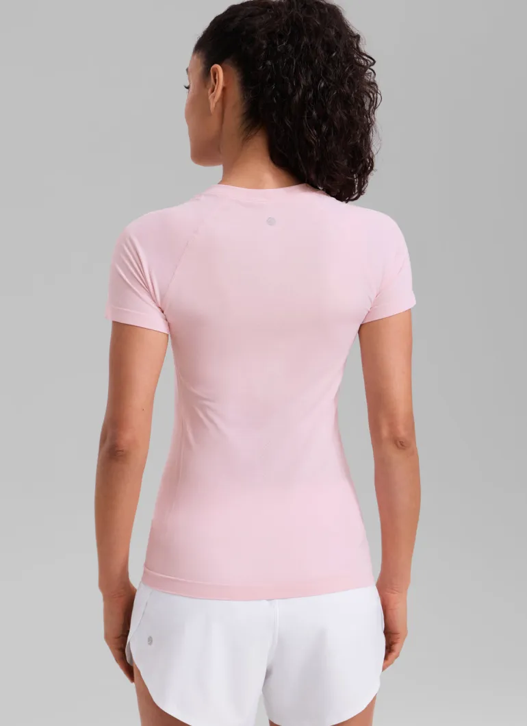 Seamless Hip Length Short Sleeve