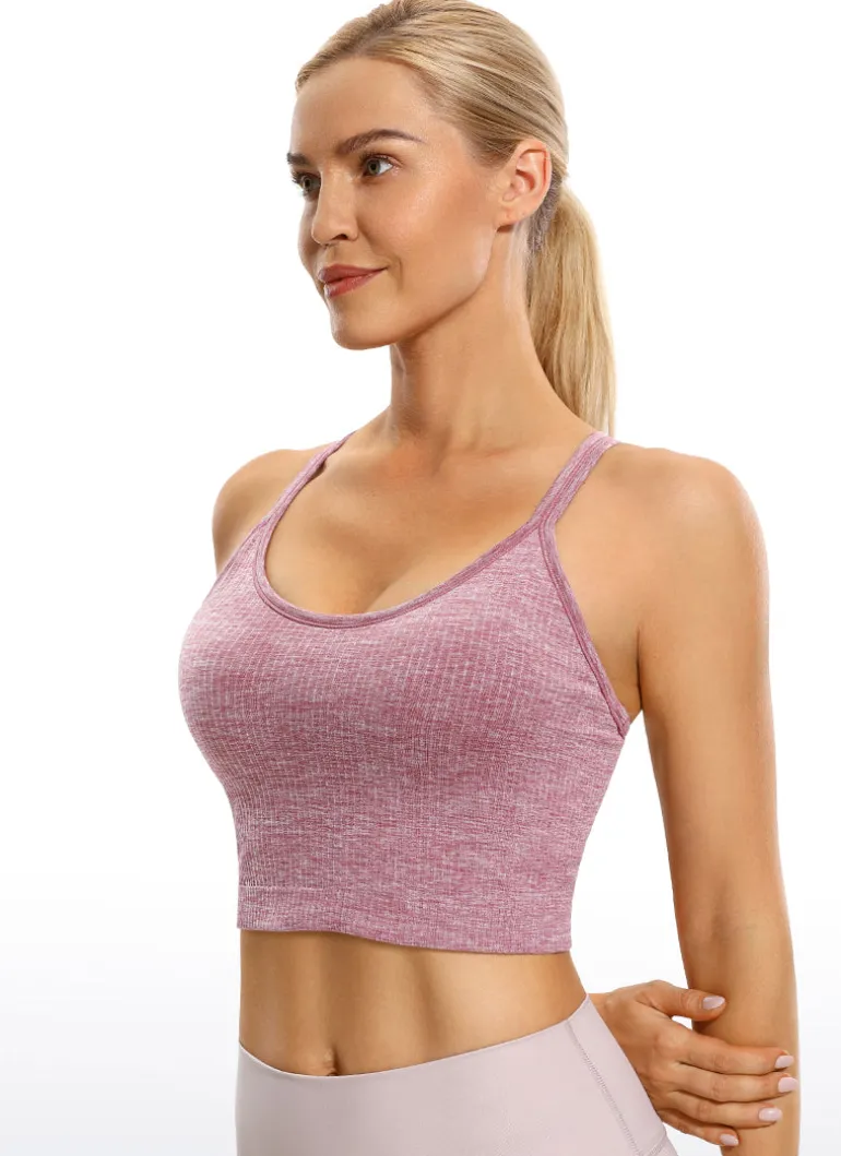 Seamless Longline Bra Y-back