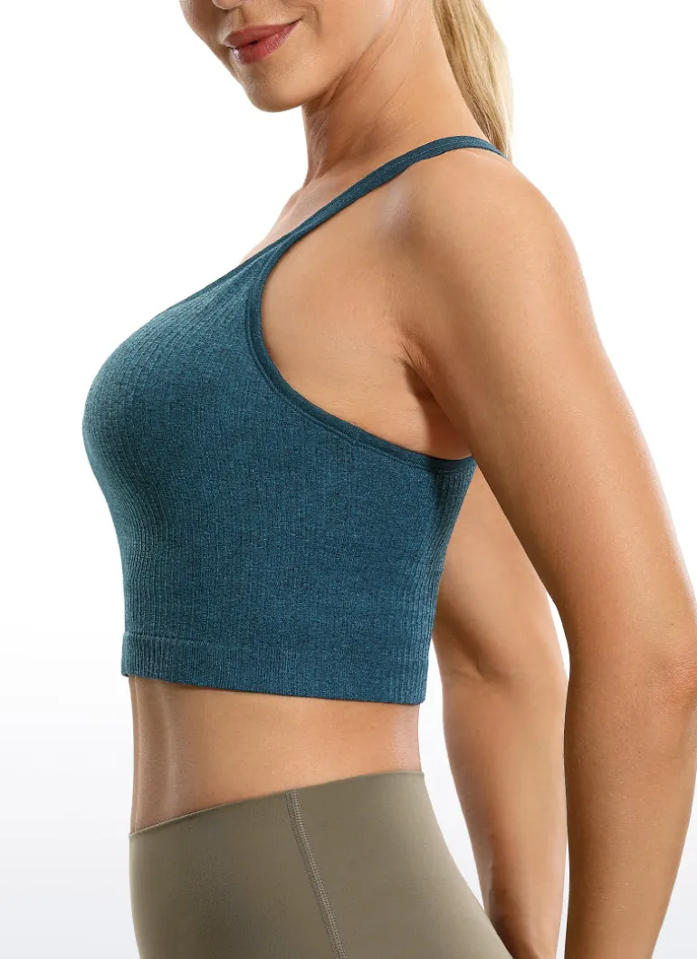 Seamless Longline Bra Y-back