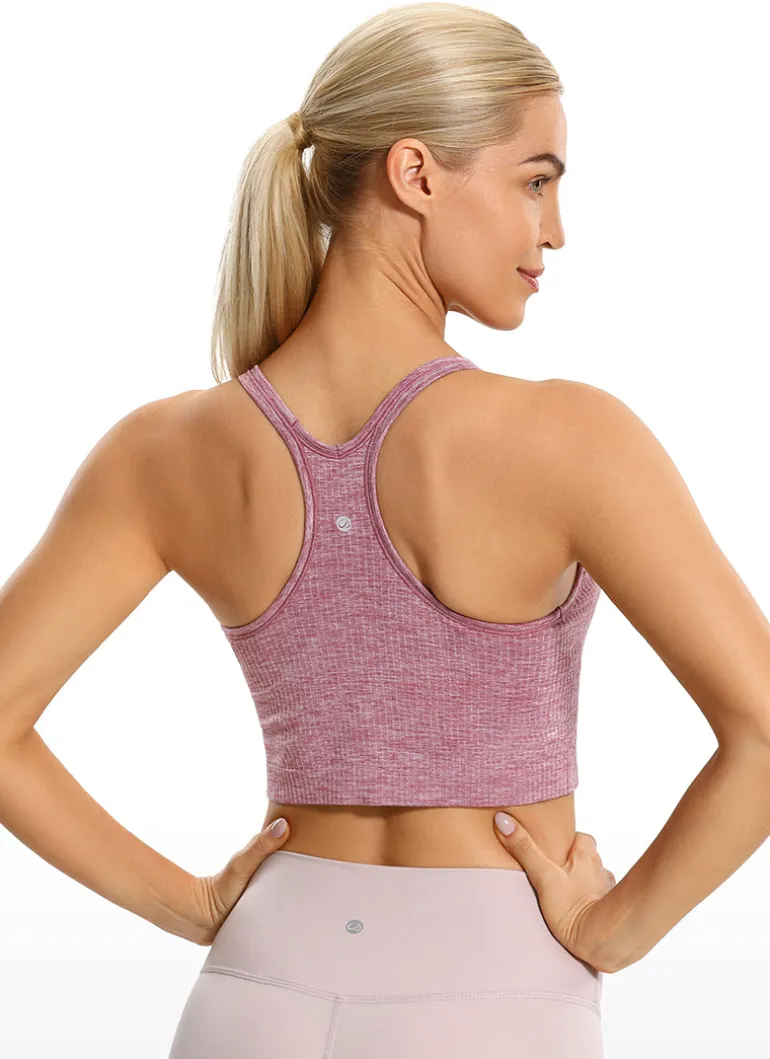 Seamless Longline Bra Y-back