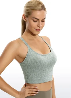 Seamless Longline Bra Y-back