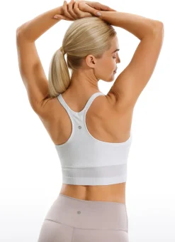 Seamless Longline Bra Y-back