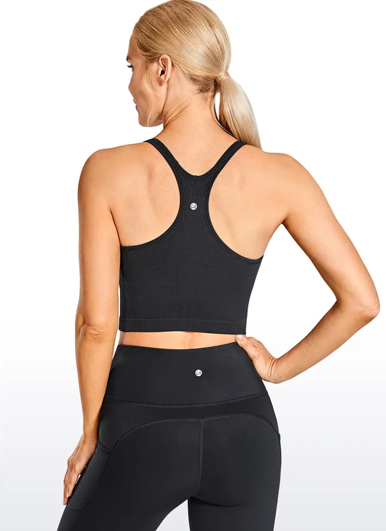 Seamless Longline Bra Y-back
