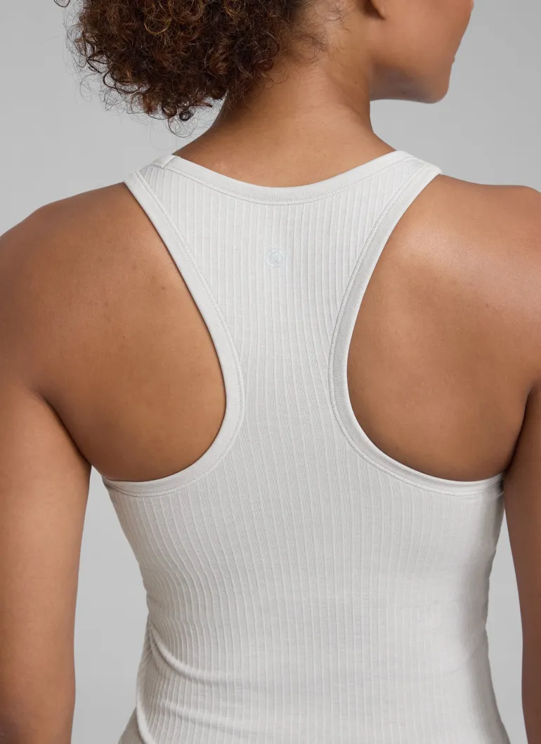 Seamless Racerback Hip Length Tank