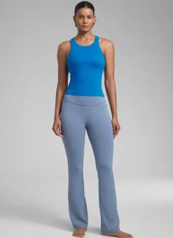 Seamless Racerback Hip Length Tank