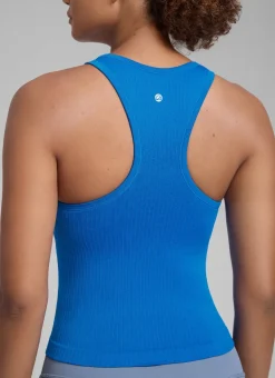 Seamless Racerback Hip Length Tank