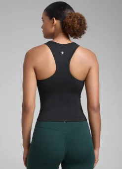 Seamless Racerback Hip Length Tank
