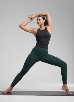 Seamless Racerback Hip Length Tank