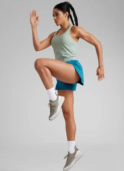 Seamless Racerback Scoop Neck Tank