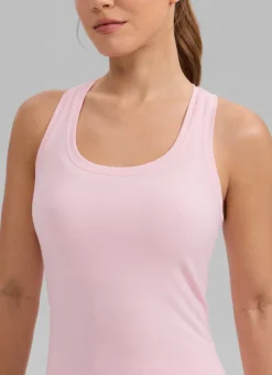 Seamless Racerback Scoop Neck Tank