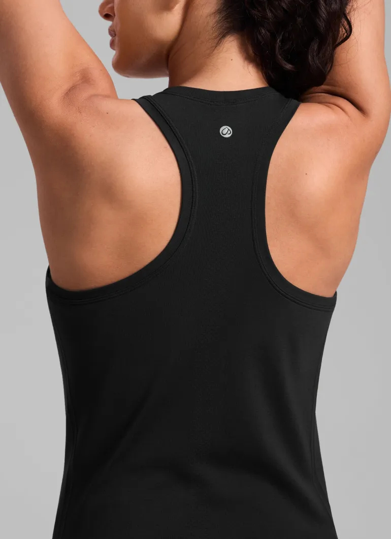 Seamless Racerback Scoop Neck Tank