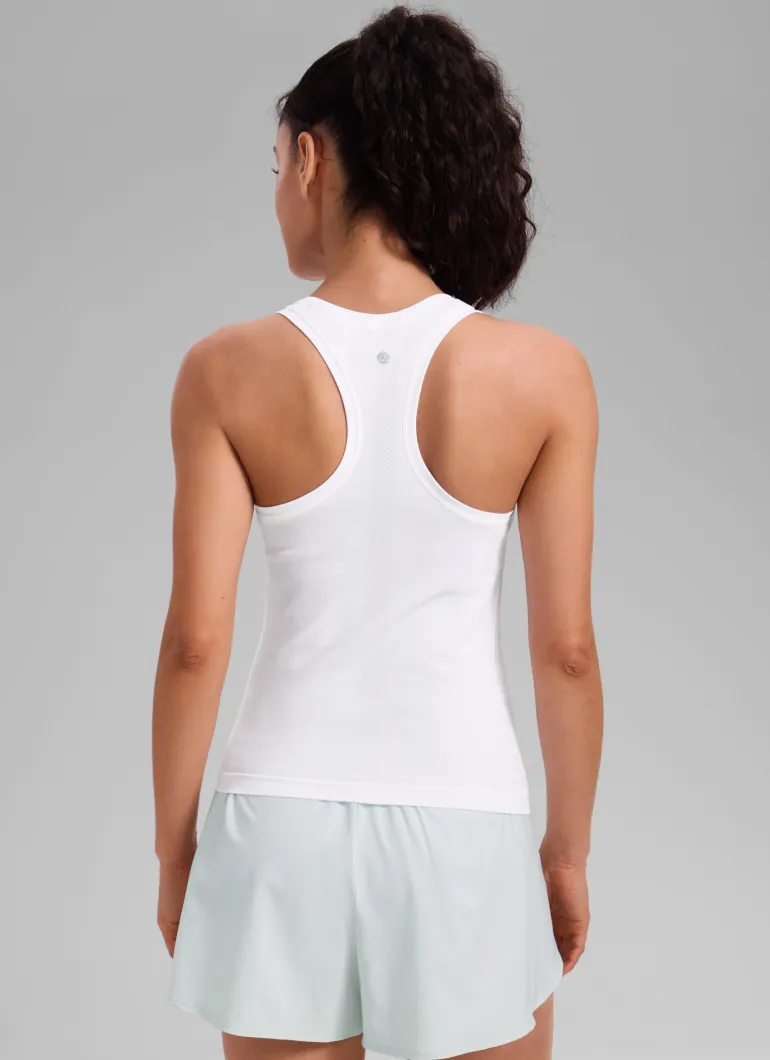 Seamless Racerback Scoop Neck Tank