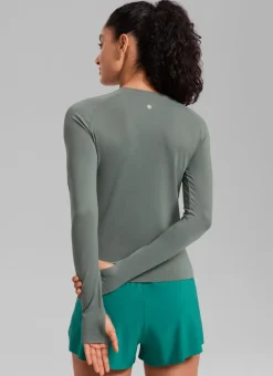 Seamless Thumbhole Long Sleeve