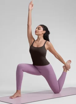 Seamless U Back Built in Bra Tank