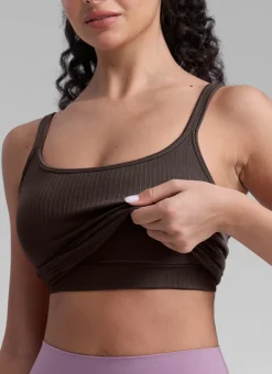 Seamless U Back Built in Bra Tank
