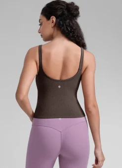 Seamless U Back Built in Bra Tank