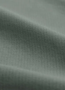 Seamless Waist Length Crewneck Short Sleeve