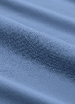 Seamless Waist Length Crewneck Short Sleeve