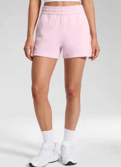 SoftAura Drawstring Pocket Sweat Shorts 4”