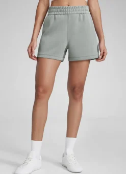 SoftAura Drawstring Pocket Sweat Shorts 4”