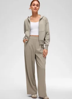 SoftAura Full Zip Waist Length Hoodie