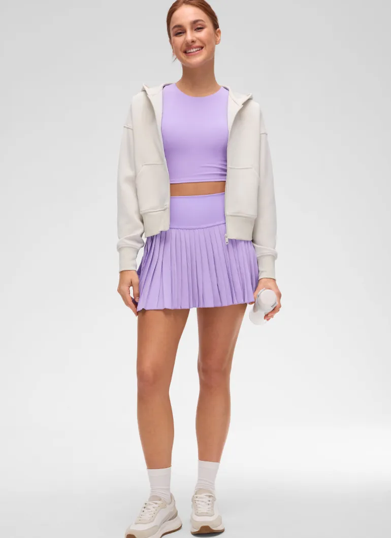 SoftAura Full Zip Waist Length Hoodie