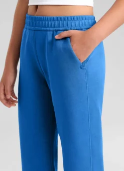 SoftAura Girls High Rise Wide Leg Sweatpant