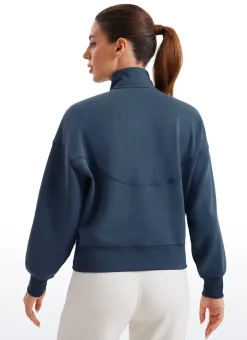SoftAura Half Zip Pullover Sweatshirt