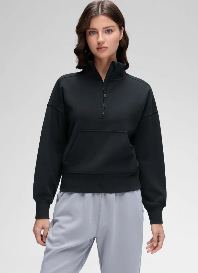 SoftAura Half Zip Pullover Sweatshirt