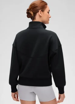 SoftAura High Mock Neck Full Zip Jacket