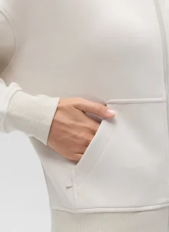 SoftAura High Mock Neck Full Zip Jacket