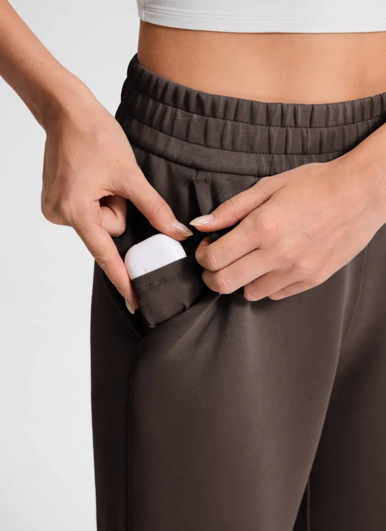 SoftAura Modal High Rise Pocket Sweatpant 24"