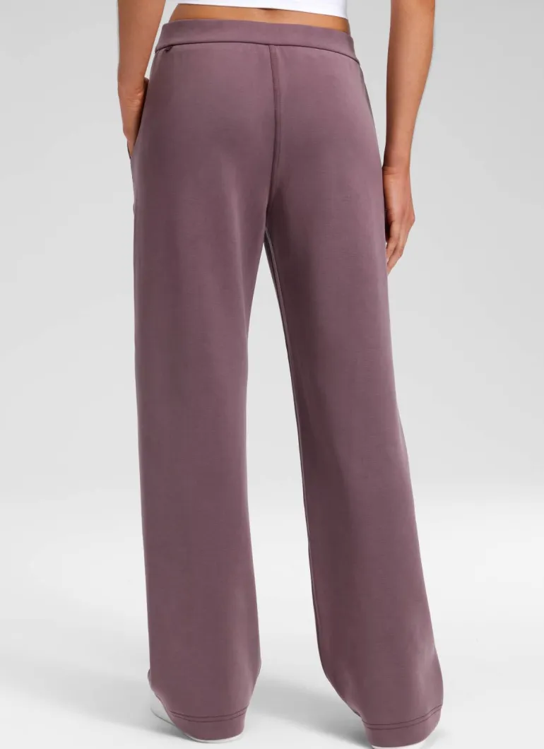 SoftAura Pintuck Straight Leg Sweatpant 30"