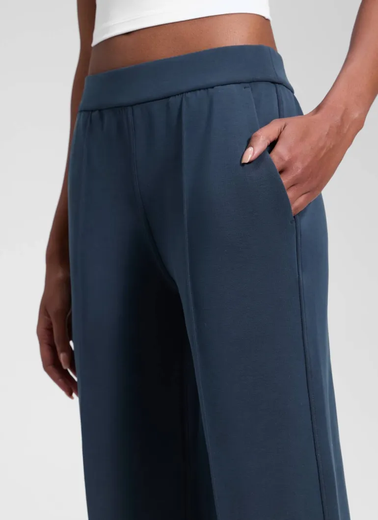 SoftAura Pintuck Straight Leg Sweatpant 30"