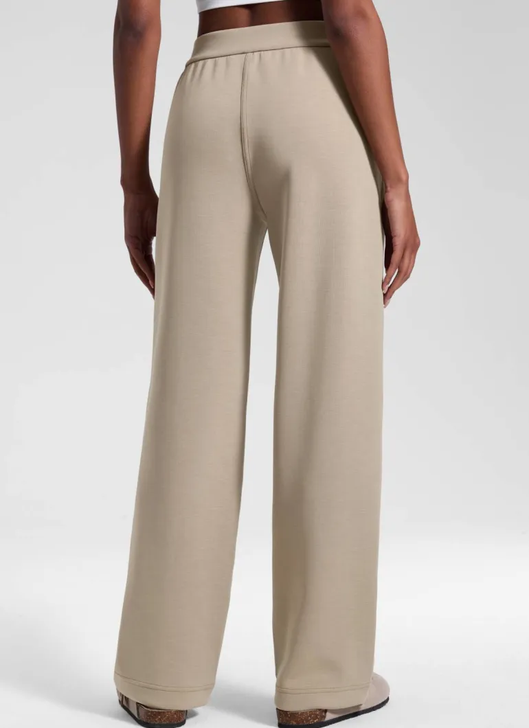 SoftAura Pintuck Straight Leg Sweatpant 30"