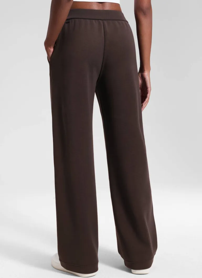SoftAura Pintuck Straight Leg Sweatpant 30"