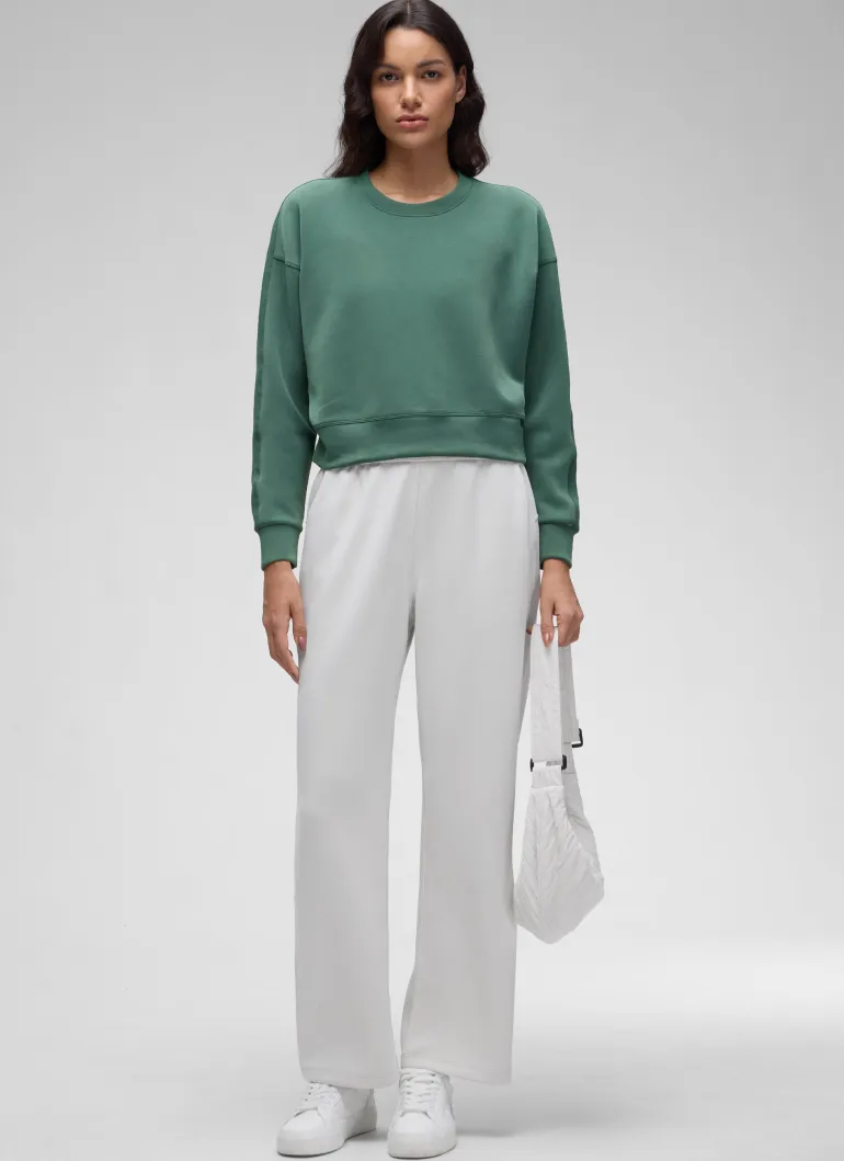 SoftAura Pullover Crewneck Sweatshirt