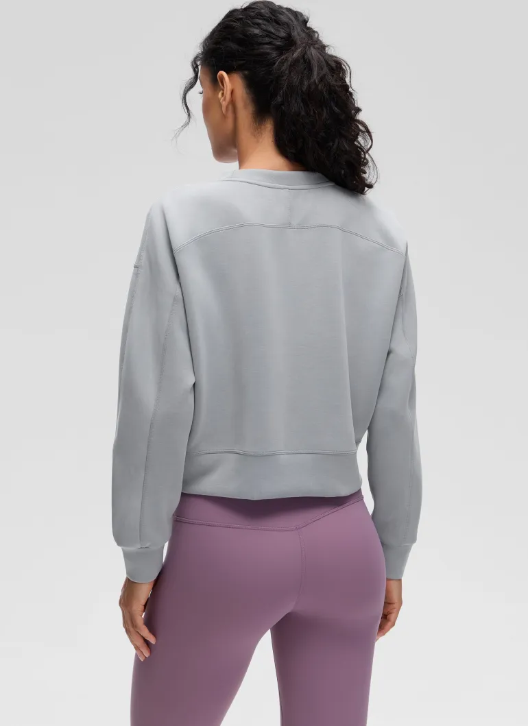 SoftAura Pullover Crewneck Sweatshirt