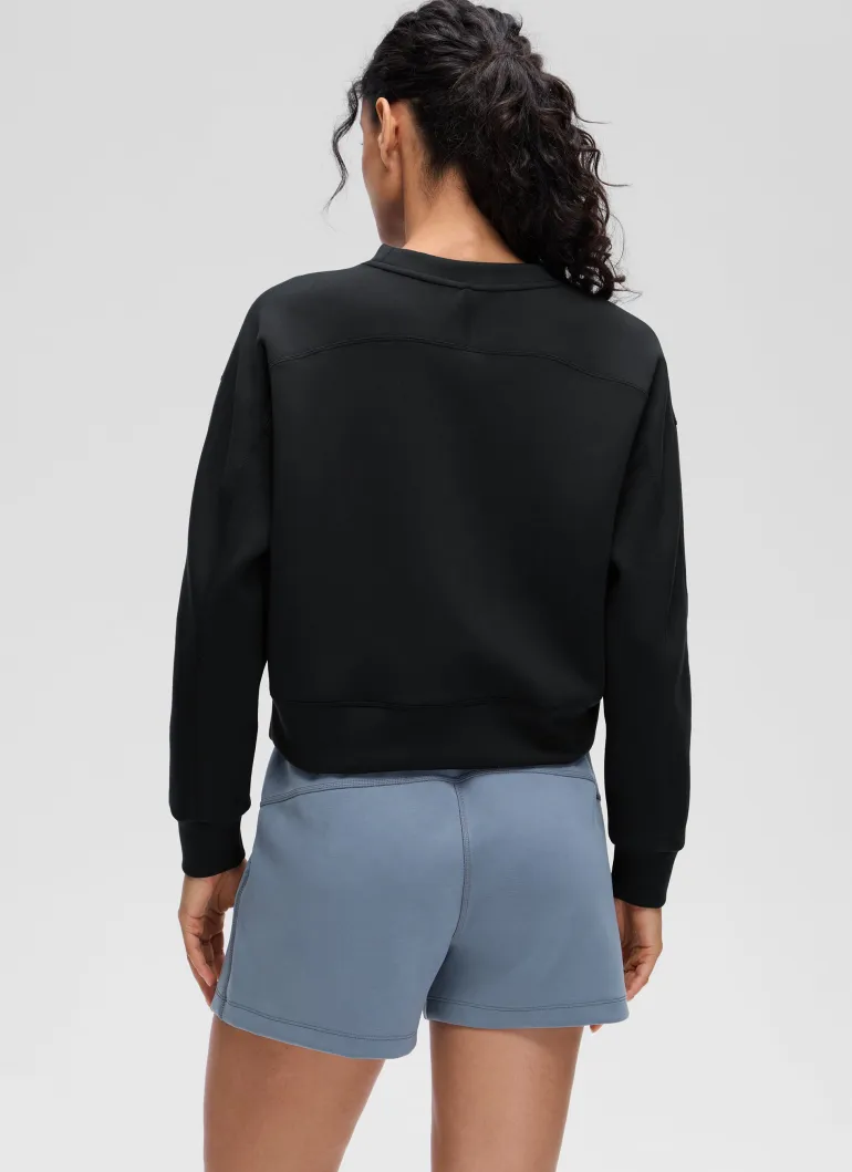 SoftAura Pullover Crewneck Sweatshirt