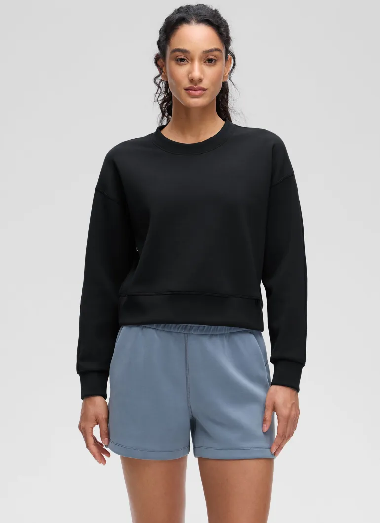 SoftAura Pullover Crewneck Sweatshirt