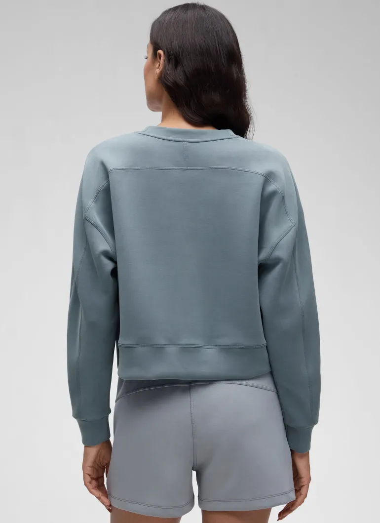 SoftAura Pullover Crewneck Sweatshirt