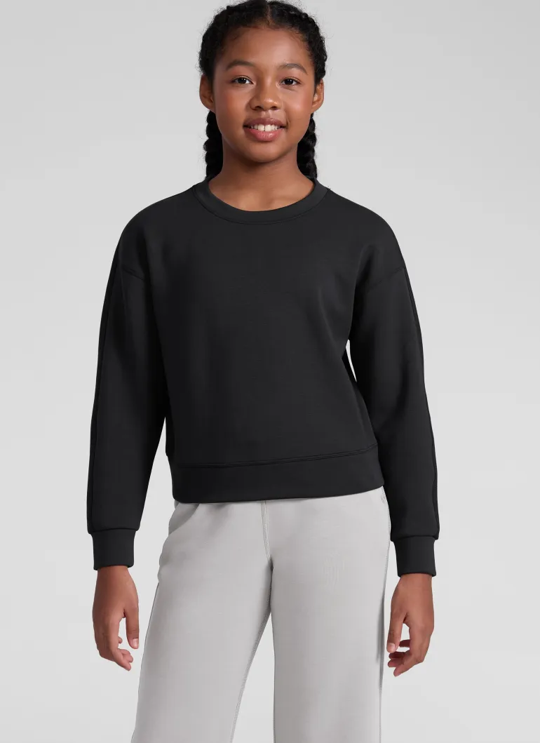 SoftAura Pullover Workout Sweatshirt