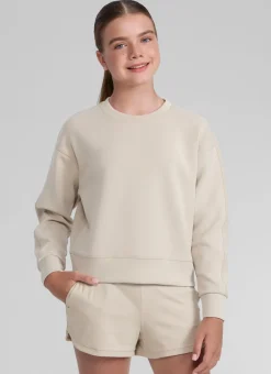SoftAura Pullover Workout Sweatshirt